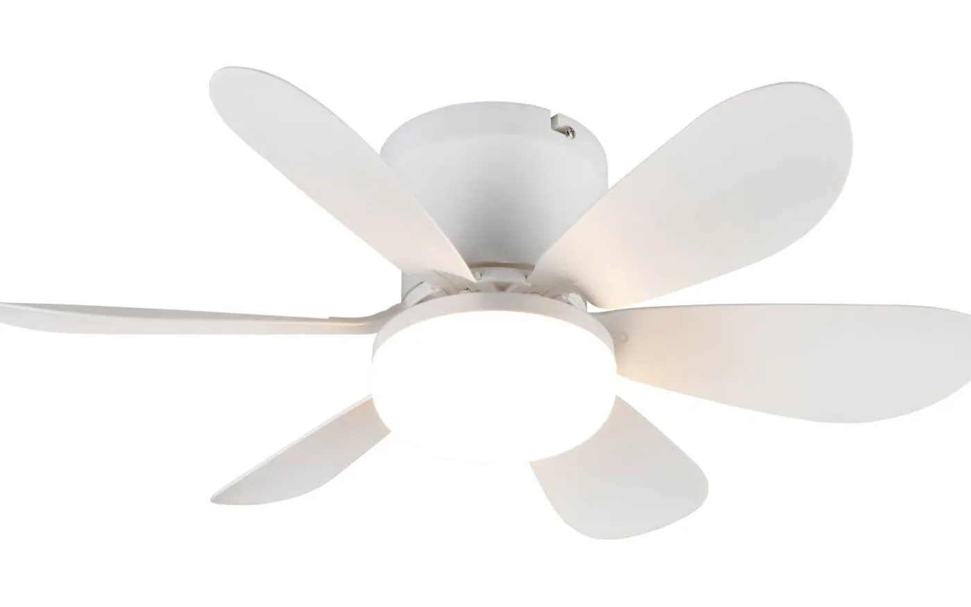 Lund Takfläkt 53cm LED matt vit