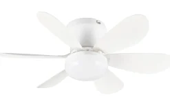 Lund Takfläkt 53cm LED matt vit