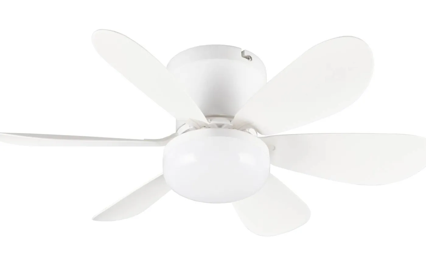 Lund Takfläkt 53cm LED matt vit