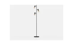 Lurone Golvlampa 160cm Svart