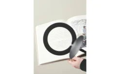Magni Golvlampa med Förstoringsglas 3 Doptriers LED 3-Steg CCT 10,5W 3000-6300K Svart