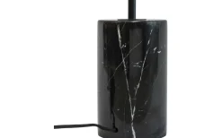 Marble Golvlampa 145cm Marmorfot Svart