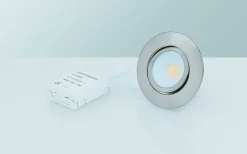 MD-230 Downlight 3000K 3x5W Satin 230V IP44 3-Pack