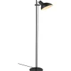 Metropole Golvlampa 1L 150cm Svart