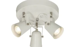 Metz Takspotlight 25cm 3L Vit/Stål