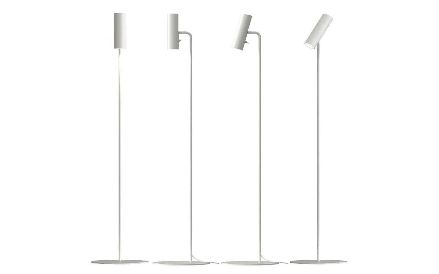 Mib 6 Golvlampa 140cm Vit