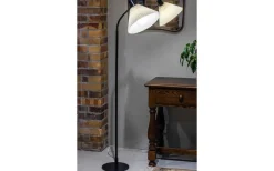 Mira Golvlampa 145cm Svart/Offwhite