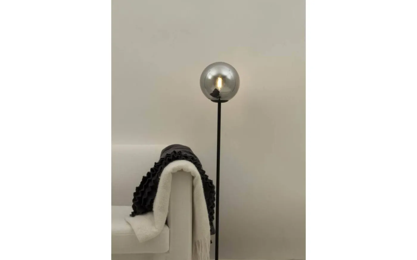 Molekyl Golvlampa 130cm Svart/Rök