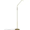 Monza Golvlampa LED i matt mässing