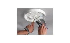 Moon Basic Plafond 32cm LED 3000K/4000K 15W Vit IP44