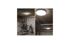 Moon Basic Plafond Sensor 32cm LED 3000K/4000K 16W Vit IP44
