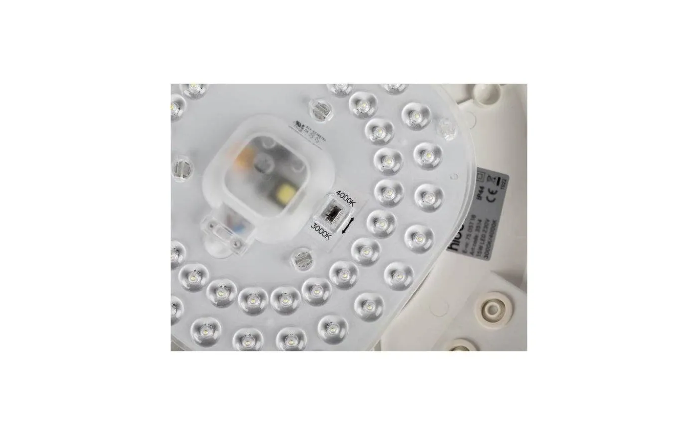 Moon Basic Plafond Sensor 26cm LED 3000K/4000K 11W Vit IP44
