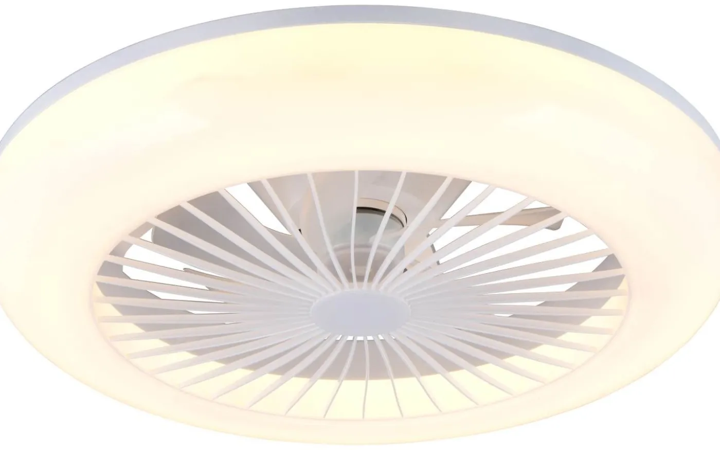Mora Takfläkt 45cm LED vit