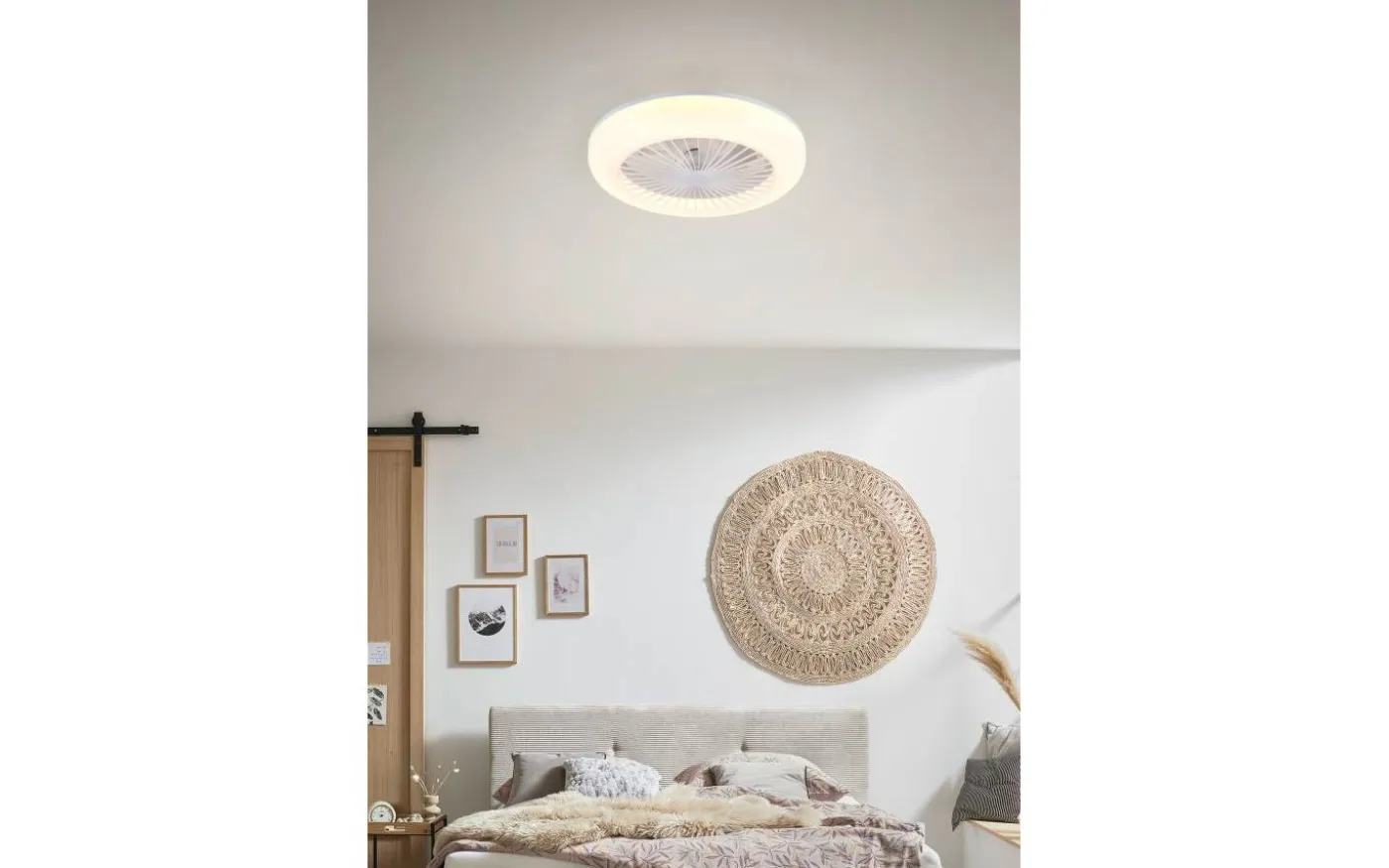 Mora Takfläkt 45cm LED vit