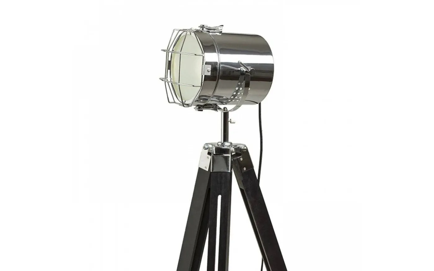 Nautic Golvlampa 117cm Svart/Krom
