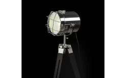 Nautic Golvlampa 117cm Svart/Krom