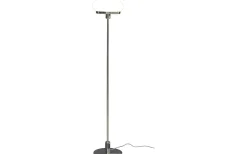 New August Golvlampa 140cm Silver/Vit