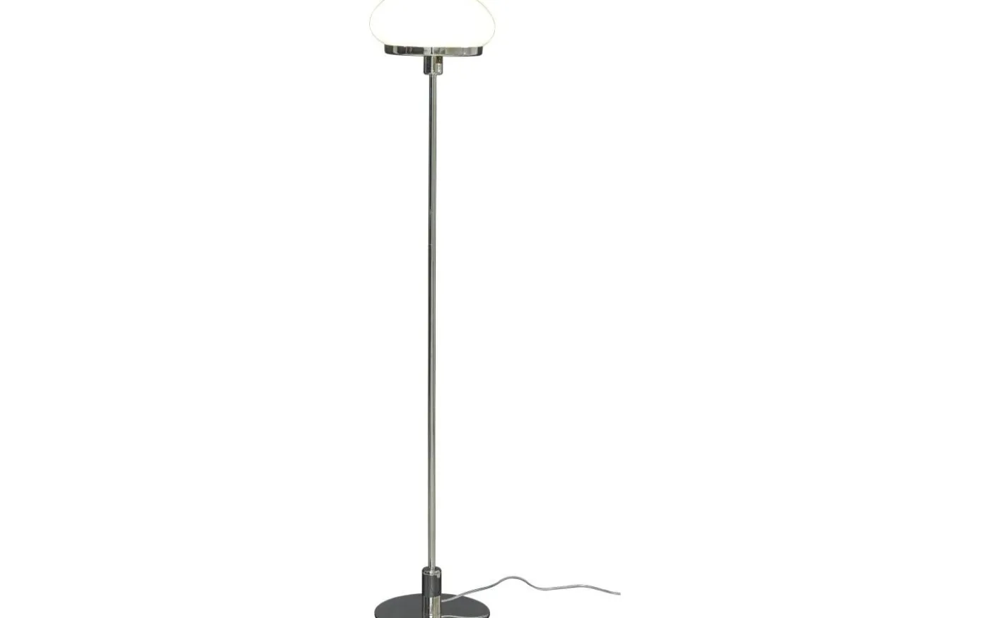 New August Golvlampa 140cm Silver/Vit