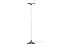 New August Golvlampa 140cm Silver/Vit