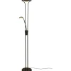 Nice Golvlampa 180cm LED 15W+5W 3000K Svart