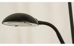 Nice Golvlampa 180cm LED 15W+5W 3000K Svart