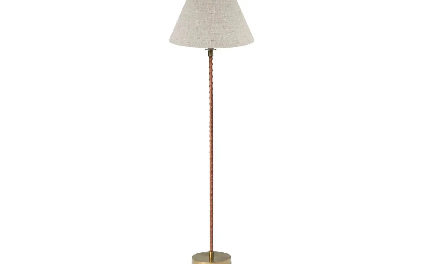 Nora Golvlampa 158cm Antikmässing