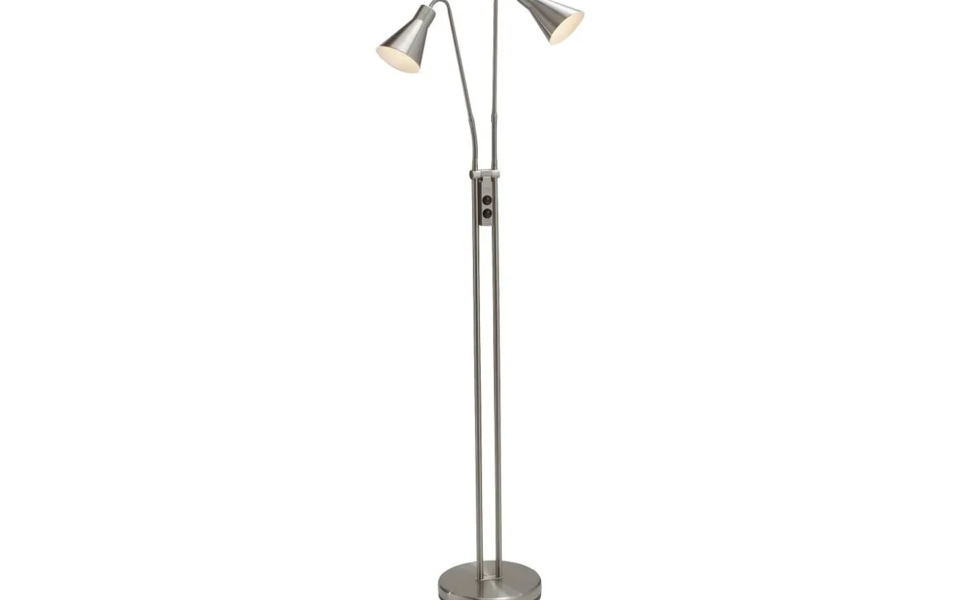 Odense Golvlampa 2L Stål