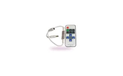 Omatchad Trådlös RF-dimmer Mini 5-12V DC (5A)