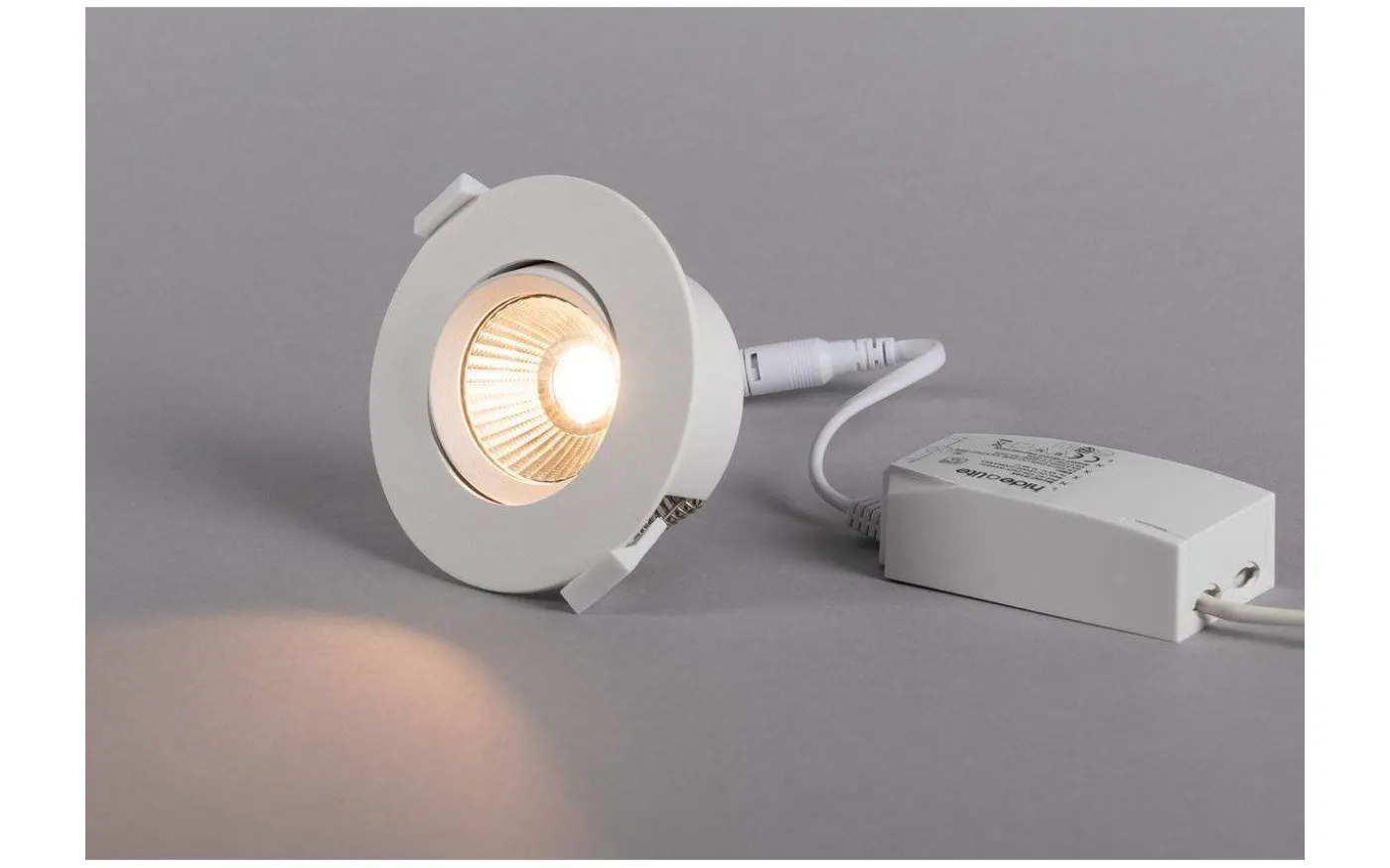 Optic Quick ISO Spotlight 4000K 6W Vit IP44