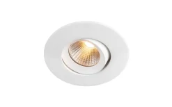 Optic S Quick ISO Spotlight Dim to Warm 4,5W Vit IP44