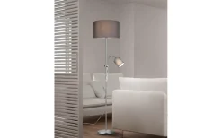 Owen Golvlampa E27+E14 grå