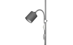 Owen Golvlampa E27+E14 grå