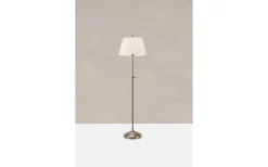 Oxford Golvlampa 155cm Offwhite/Antikmässing