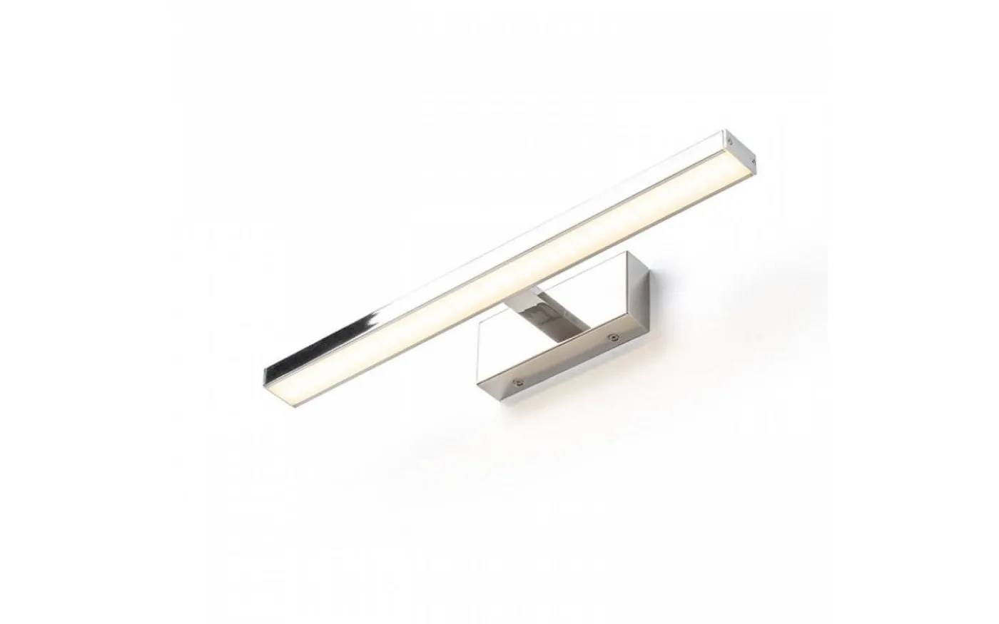 Panon Vägglampa Krom 49cm LED 12W IP44 3000K