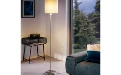 Pasteri Golvlampa 158cm Matt Nickel/Grå