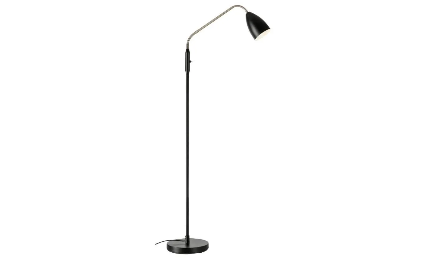 Patro Golvlampa LED 3-Steg-DIM 140cm Svart