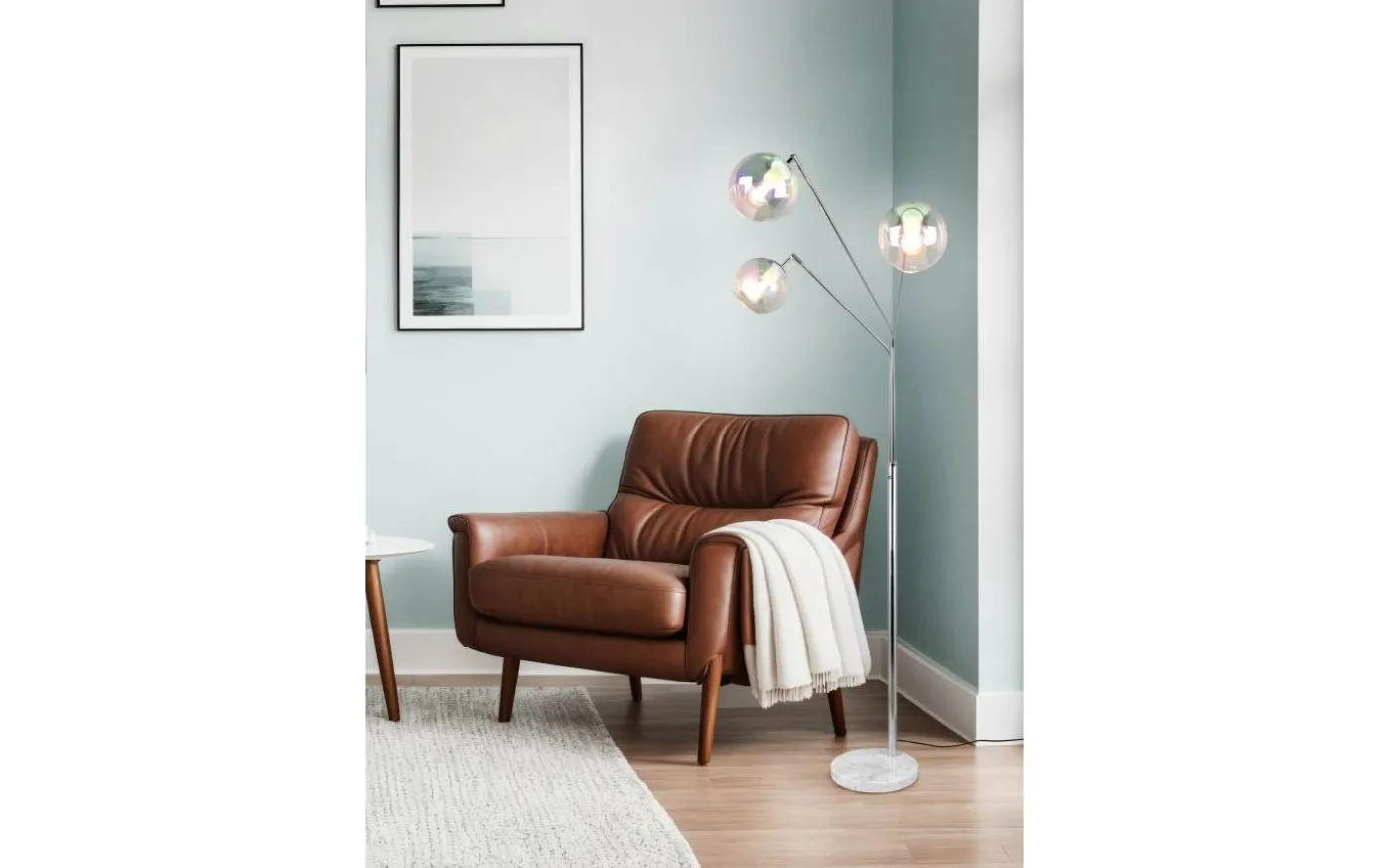 Paxton Golvlampa 3xE27 krom