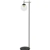 Perla Golvlampa 155cm Mässing/Svart