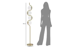 Piccolo Golvlampa 165cm Guld