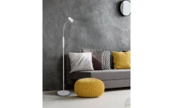 Pilot Golvlampa 135cm Vit/Krom