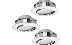 Pineda Spotlight 3-Pack LED 3000K 3x5,5W Krom