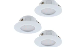 Pineda Spotlight 3-Pack LED 3000K 3x4,9W Vit IP44