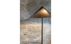 Plisado Golvlampa 140cm Grå
