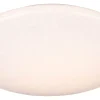 Pollux Plafond LED 37cm vit stjärnljus rörelsesensor + skymningssensor IP44