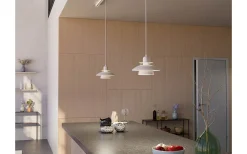 Primus Taklampa Ø28cm Blankvit/Krom