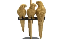 Punto Bordslampa Papegojor 62,5cm Guld/Svart