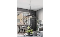 Ray Taklampa 115cm E27 Svart