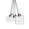 Reservglas till Pallas Taklampa 28cm Klarglas