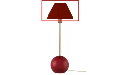 Reservskärm till 6164 Iris 20 Burgundy