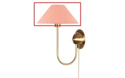 Reservskärm till 6346 Iris Vägglampa Blush